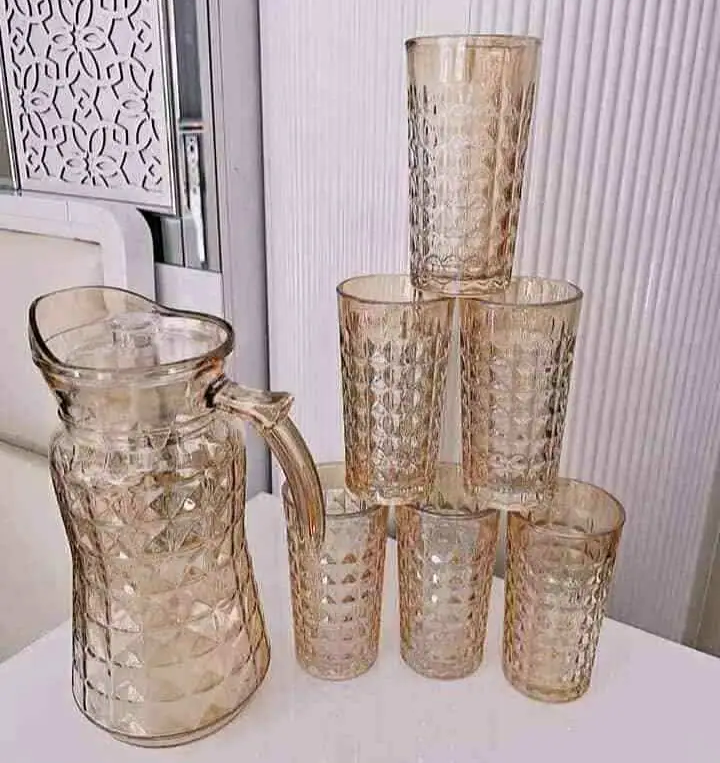 (Copie) Verre carafe avec 6 Verre